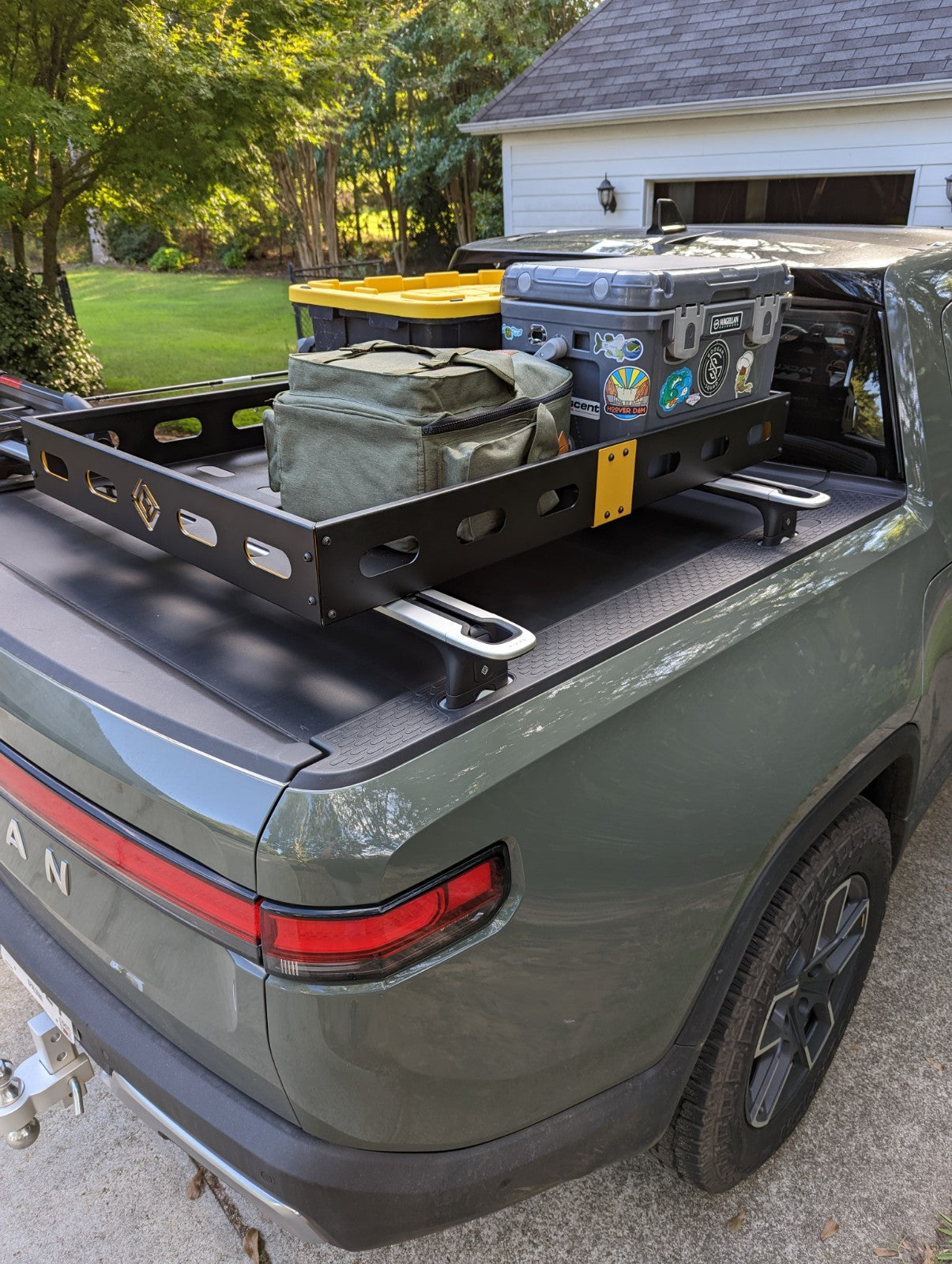 Rivian R1T Aluminum Cargo Basket - Free Shipping!