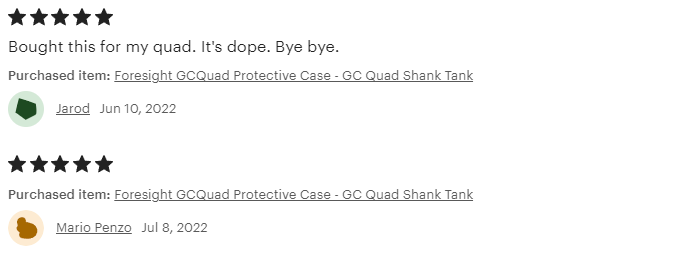 Foresight GCQuad Protective Case 6 pack Free shipping